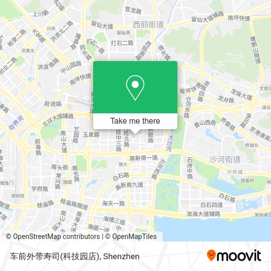 车前外带寿司(科技园店) map