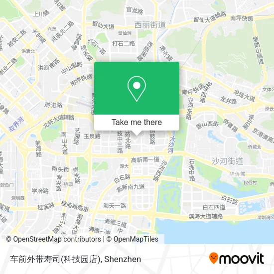 车前外带寿司(科技园店) map