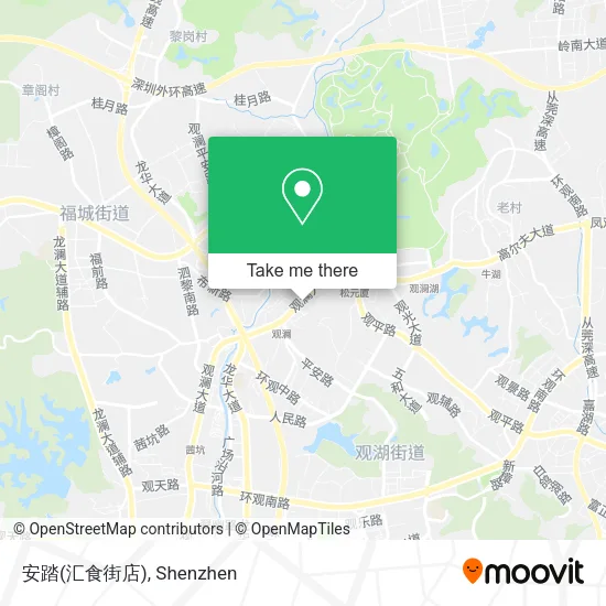 安踏(汇食街店) map