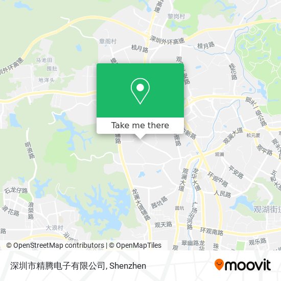 深圳市精腾电子有限公司 map