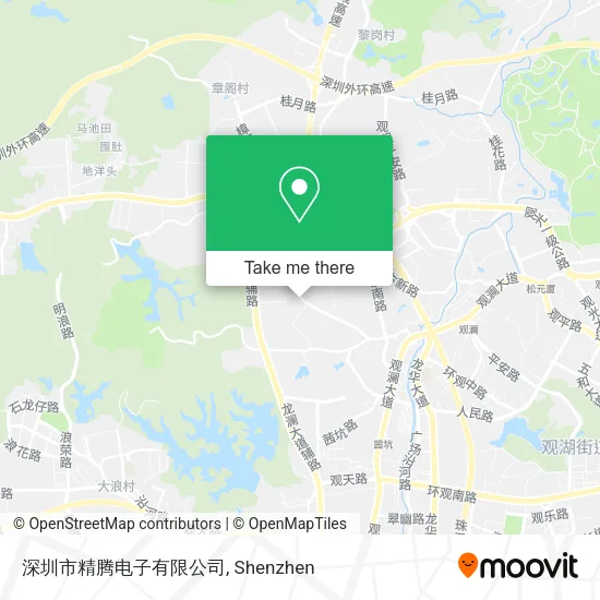 深圳市精腾电子有限公司 map