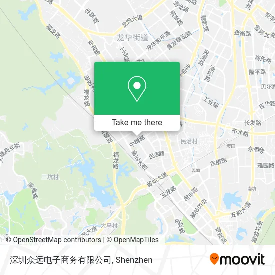 深圳众远电子商务有限公司 map