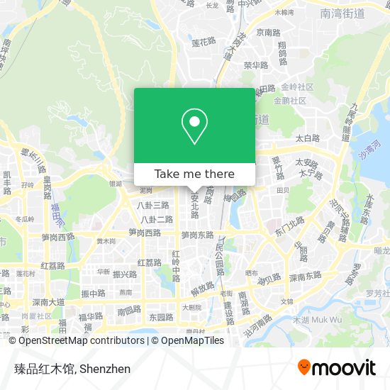 臻品红木馆 map