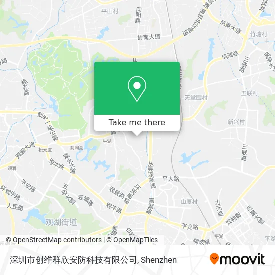 深圳市创维群欣安防科技有限公司 map