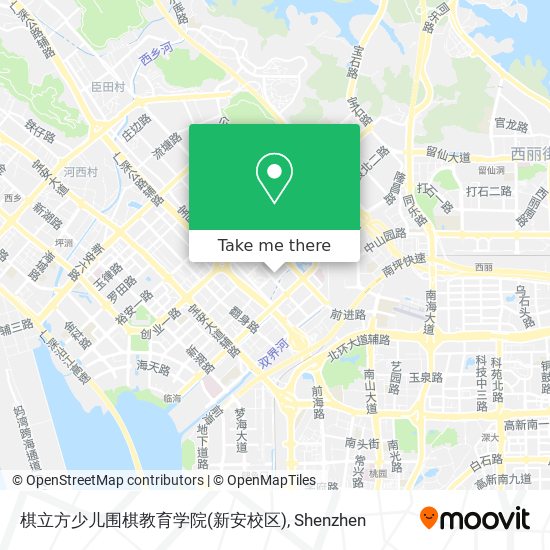 棋立方少儿围棋教育学院(新安校区) map