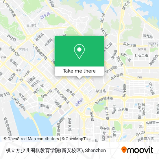棋立方少儿围棋教育学院(新安校区) map