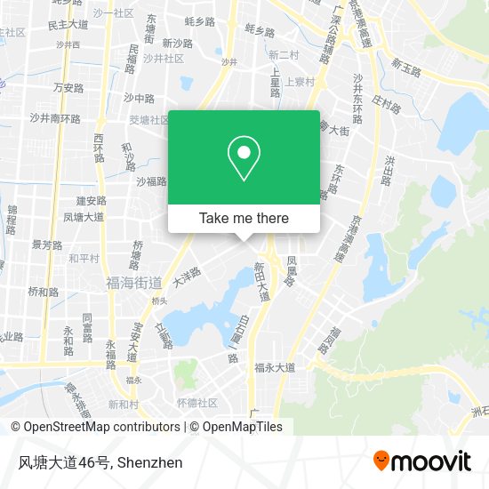 风塘大道46号 map