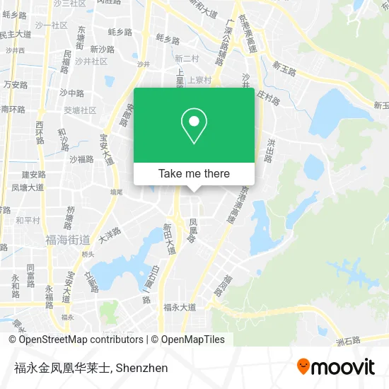 福永金凤凰华莱士 map