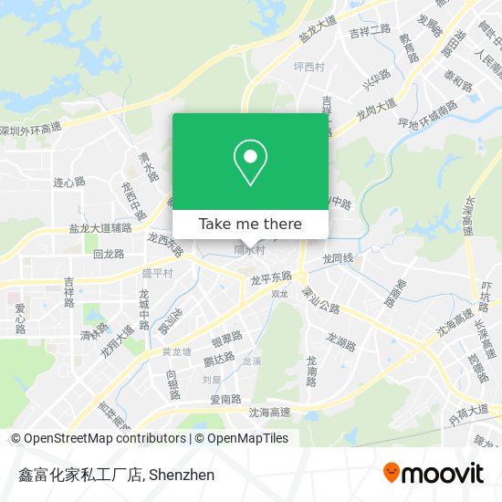 鑫富化家私工厂店 map
