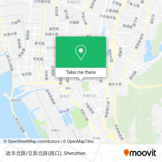 政丰北路/立新北路(路口) map