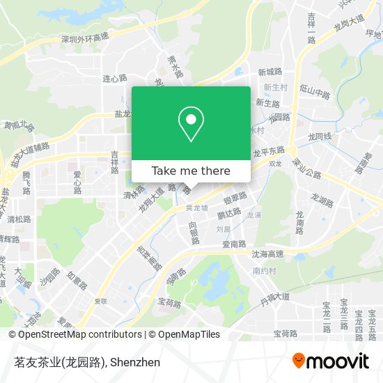 茗友茶业(龙园路) map