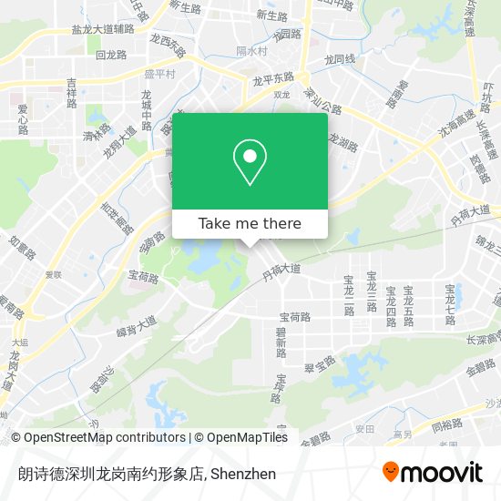 朗诗德深圳龙岗南约形象店 map