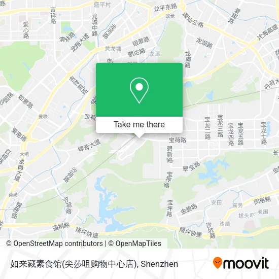 如来藏素食馆(尖莎咀购物中心店) map