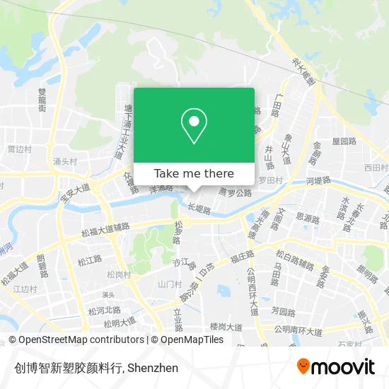 创博智新塑胶颜料行 map