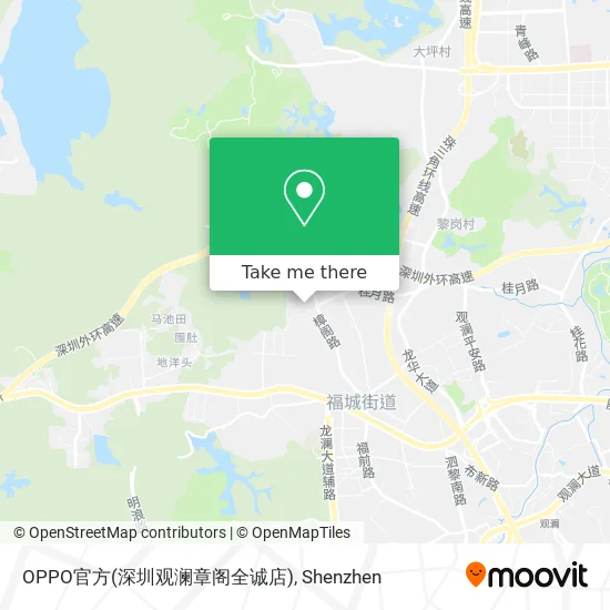 OPPO官方(深圳观澜章阁全诚店) map