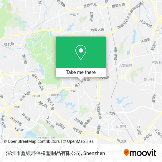 深圳市鑫银环保橡塑制品有限公司 map
