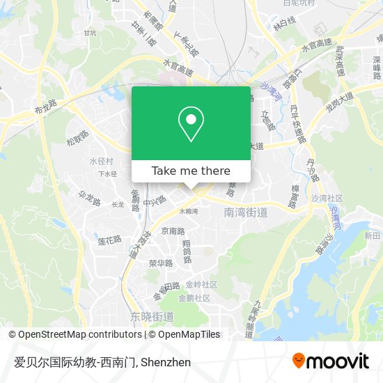 爱贝尔国际幼教-西南门 map