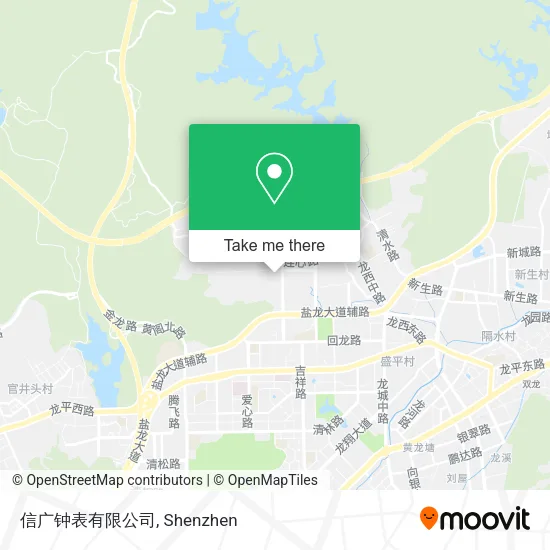 信广钟表有限公司 map