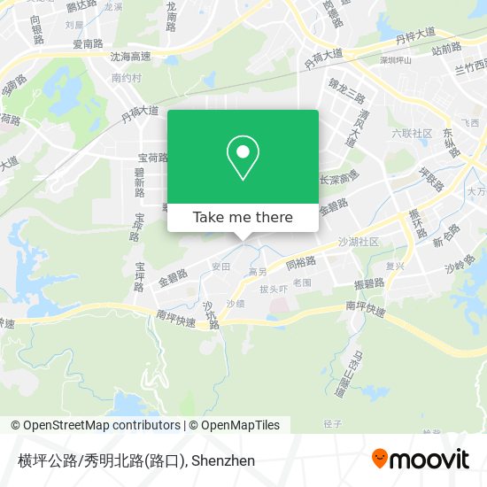 横坪公路/秀明北路(路口) map