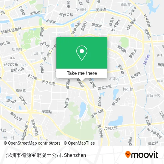 深圳市德源宝混凝土公司 map