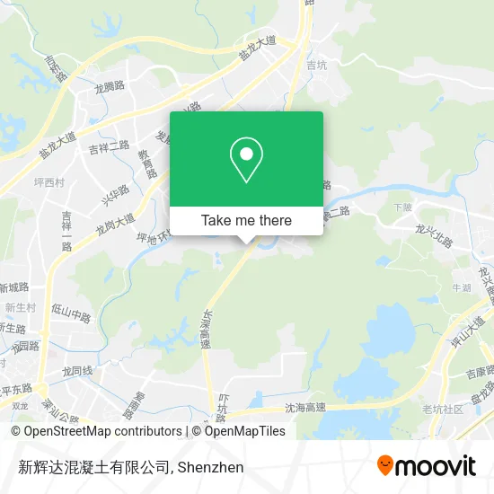 新辉达混凝土有限公司 map