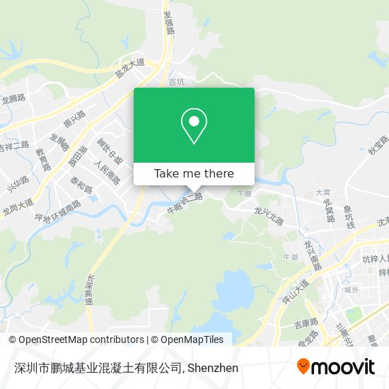 深圳市鹏城基业混凝土有限公司 map