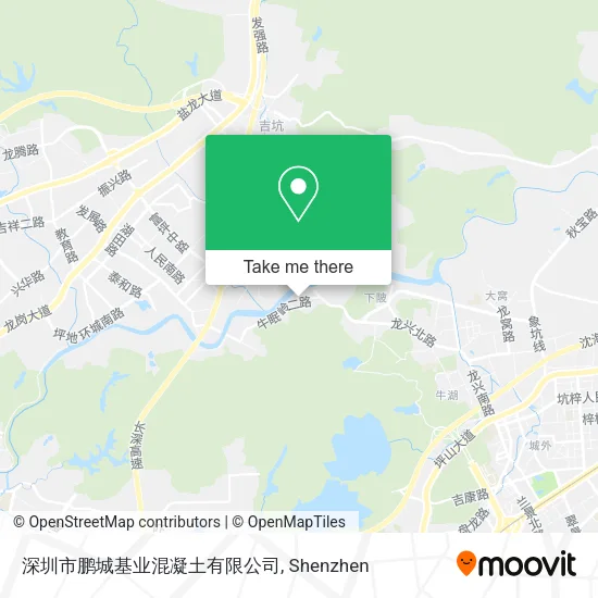 深圳市鹏城基业混凝土有限公司 map