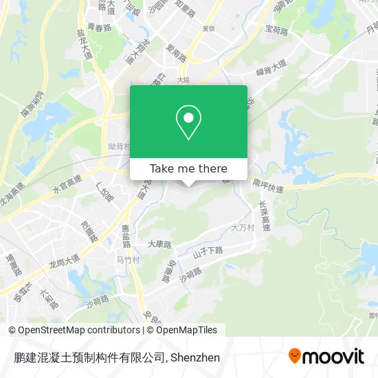 鹏建混凝土预制构件有限公司 map