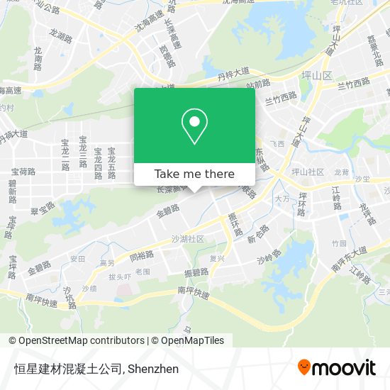 恒星建材混凝土公司 map