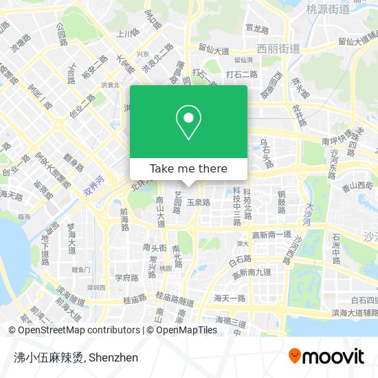 沸小伍麻辣烫 map