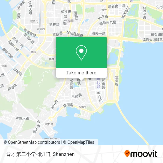 育才第二小学-北1门 map