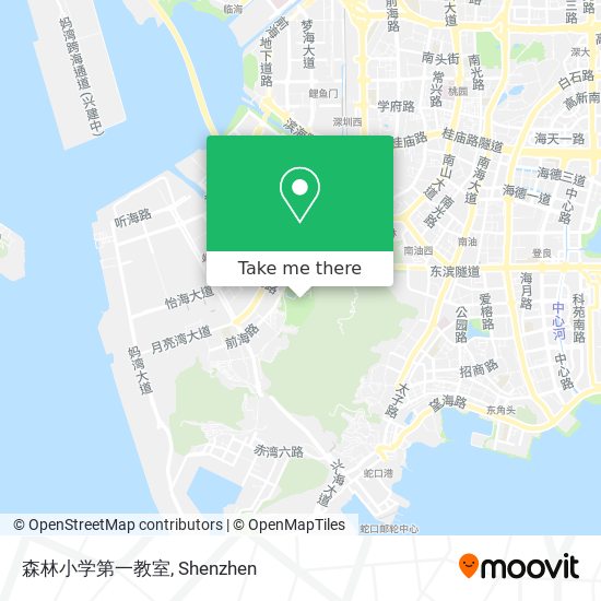 森林小学第一教室 map