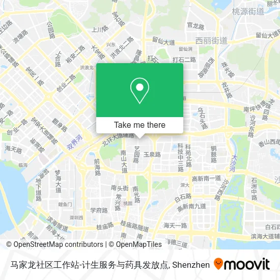 马家龙社区工作站-计生服务与药具发放点 map