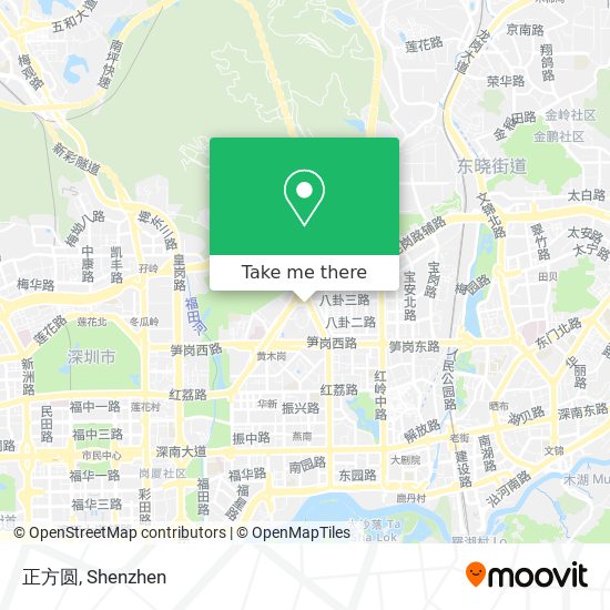 正方圆 map