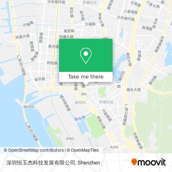 深圳恒玉杰科技发展有限公司 map