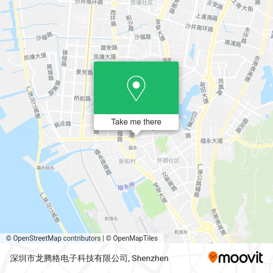 深圳市龙腾格电子科技有限公司 map