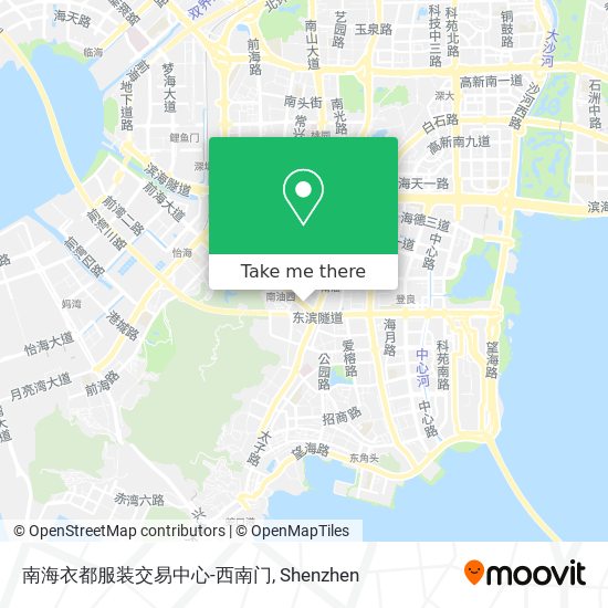 南海衣都服装交易中心-西南门 map