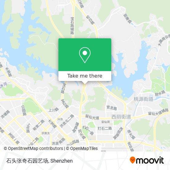 石头张奇石园艺场 map