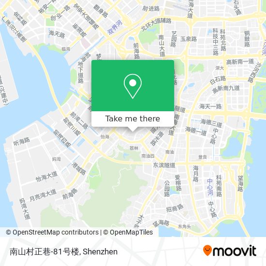 南山村正巷-81号楼 map