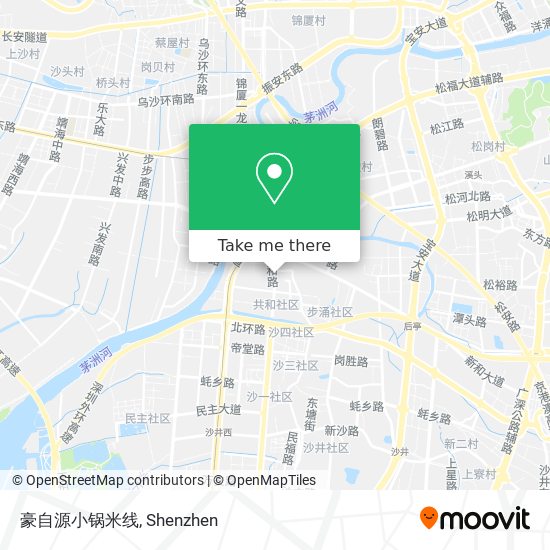 豪自源小锅米线 map