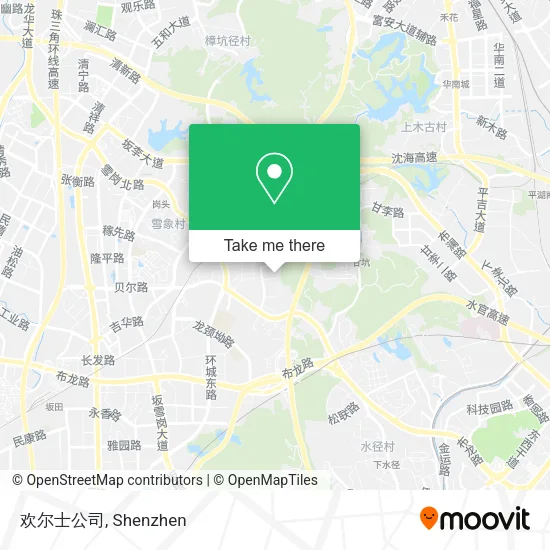 欢尔士公司 map