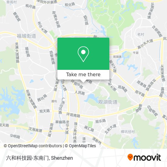 六和科技园-东南门 map