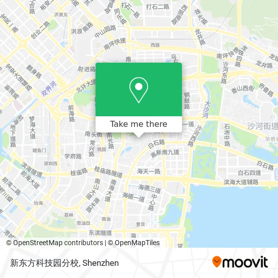 新东方科技园分校 map