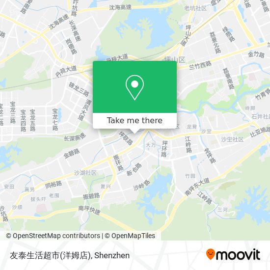 友泰生活超市(洋姆店) map
