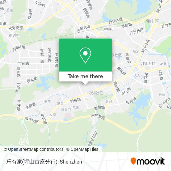 乐有家(坪山首座分行) map