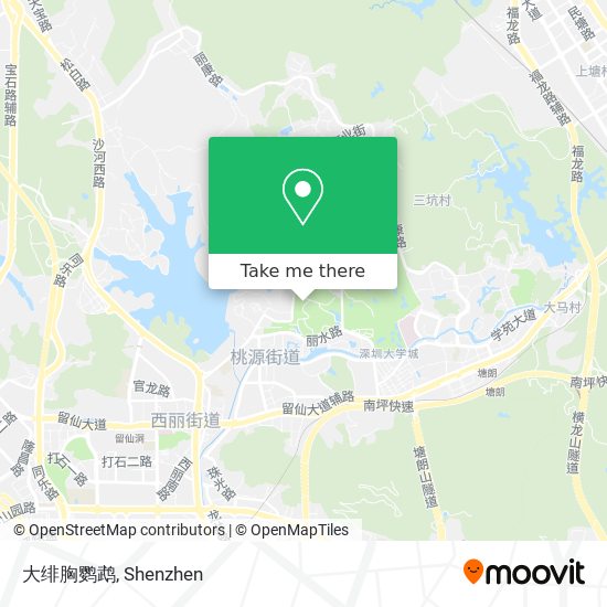 大绯胸鹦鹉 map