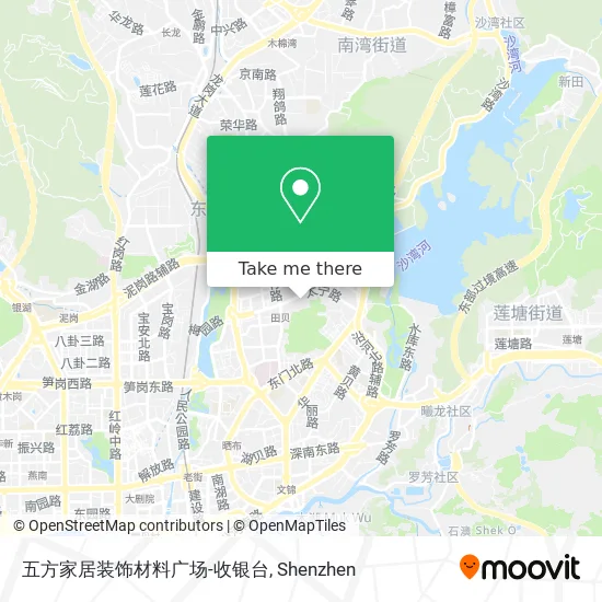 五方家居装饰材料广场-收银台 map