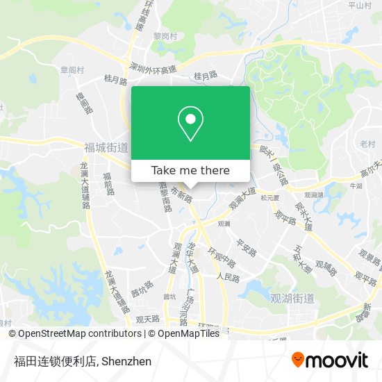 福田连锁便利店 map