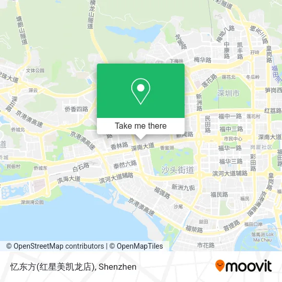 忆东方(红星美凯龙店) map