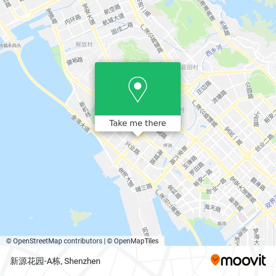 新源花园-A栋 map